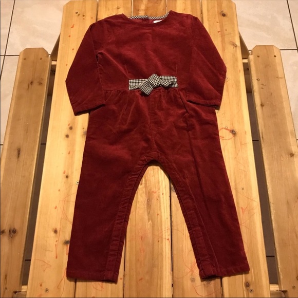 Zara baby girl corduroy jumpsuit - Picture 2 of 7